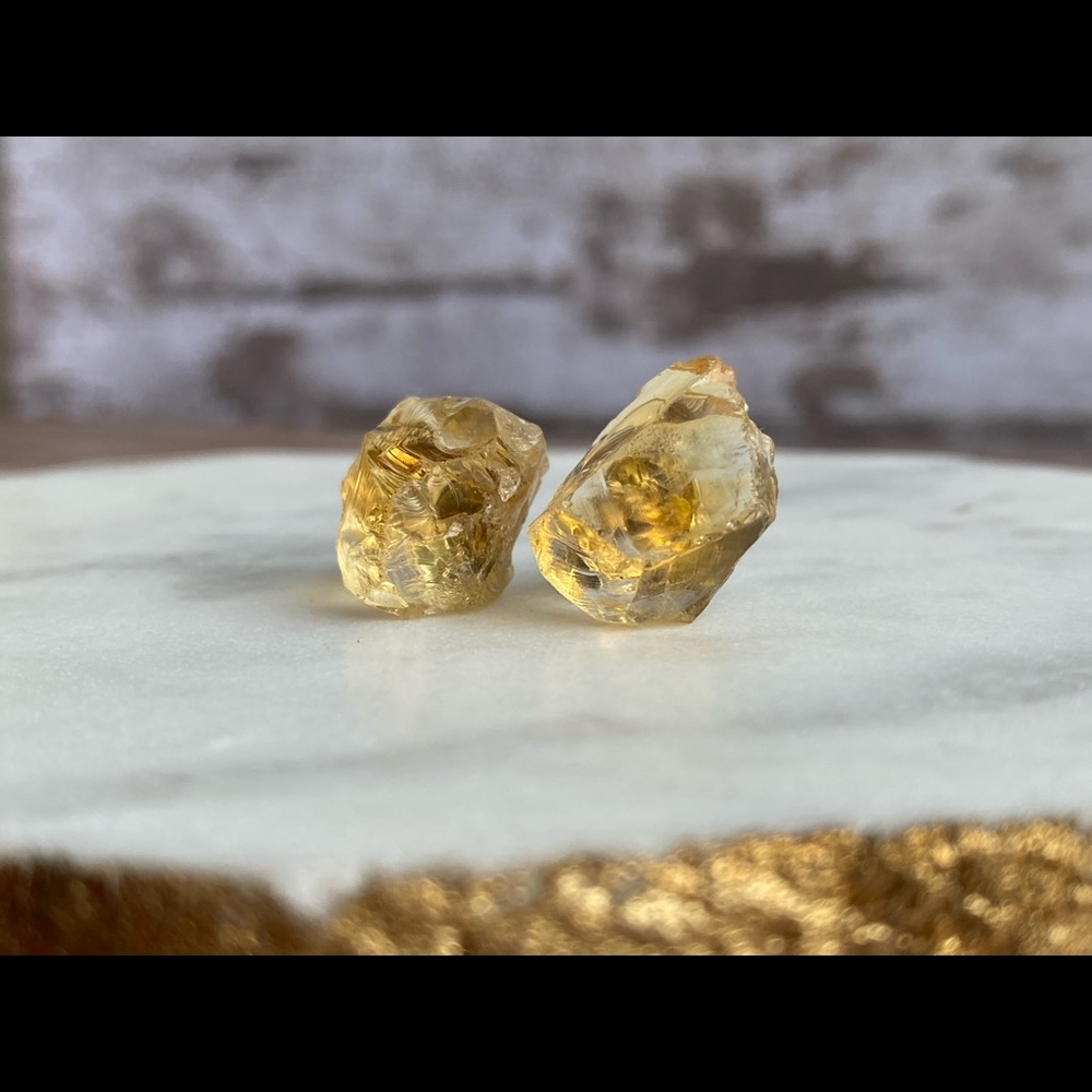 Citrine Gemstone Earrings